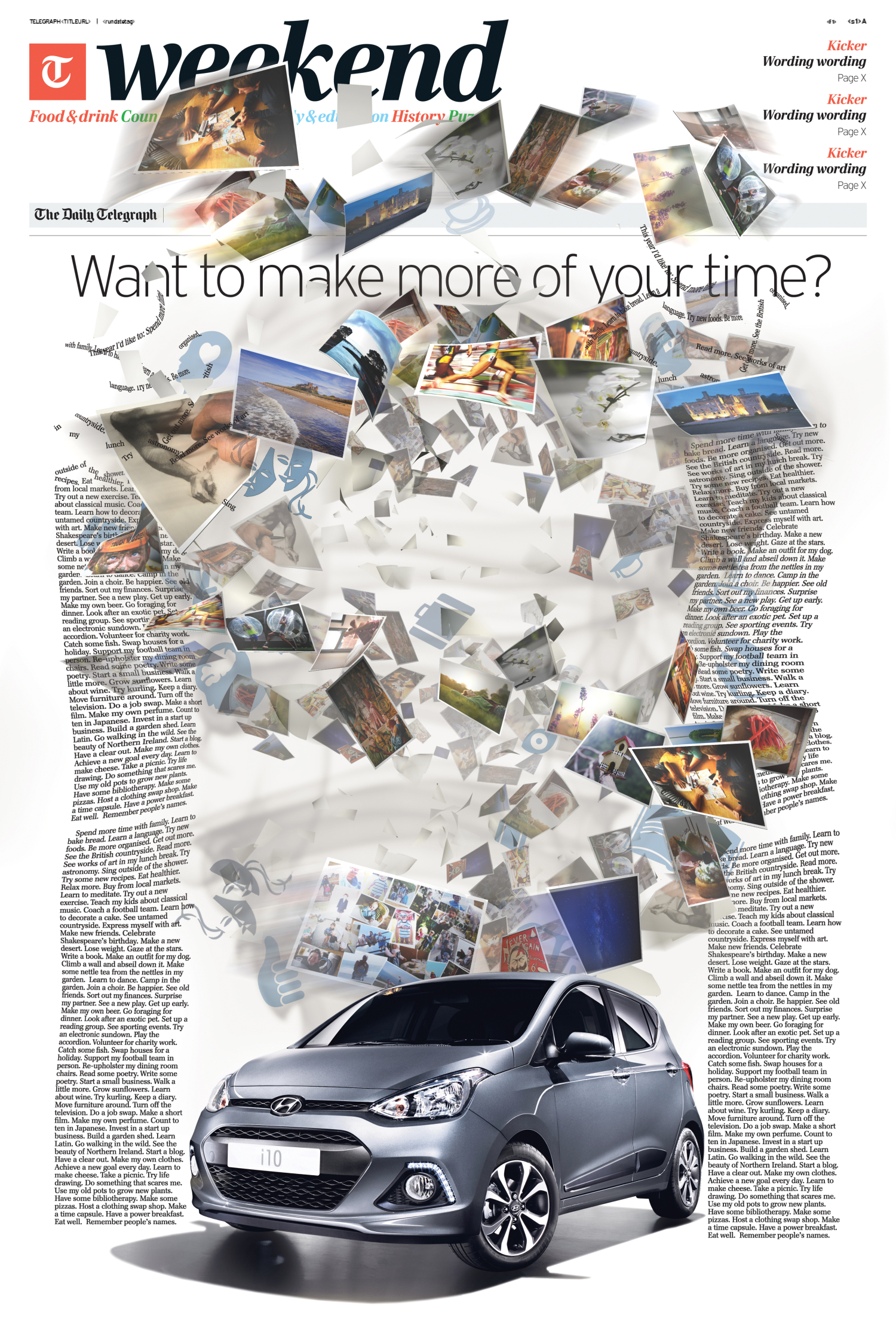 Times Weekend Supplement Cover