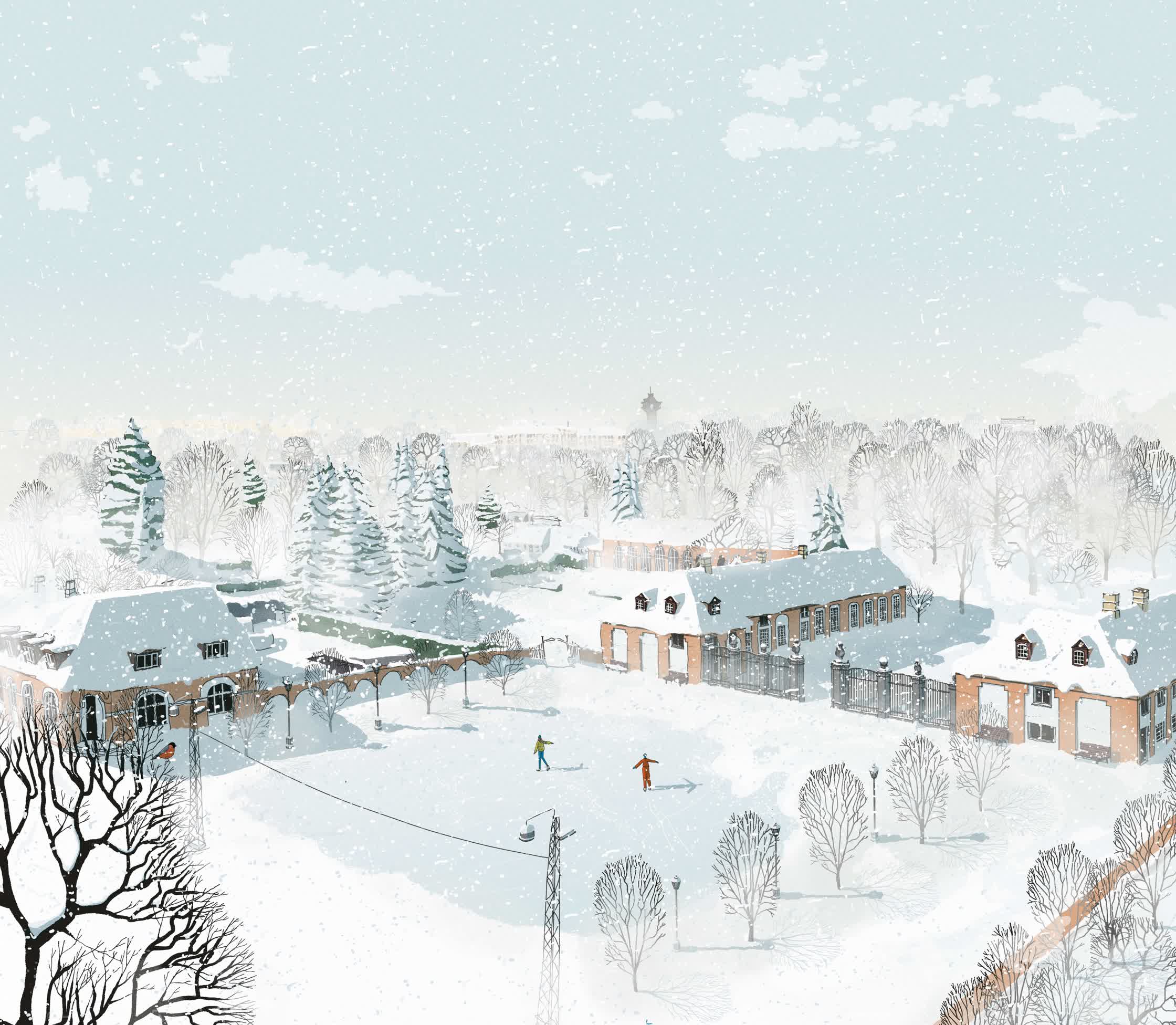 Frederiksberg Runddel in snow_personal work.jpg