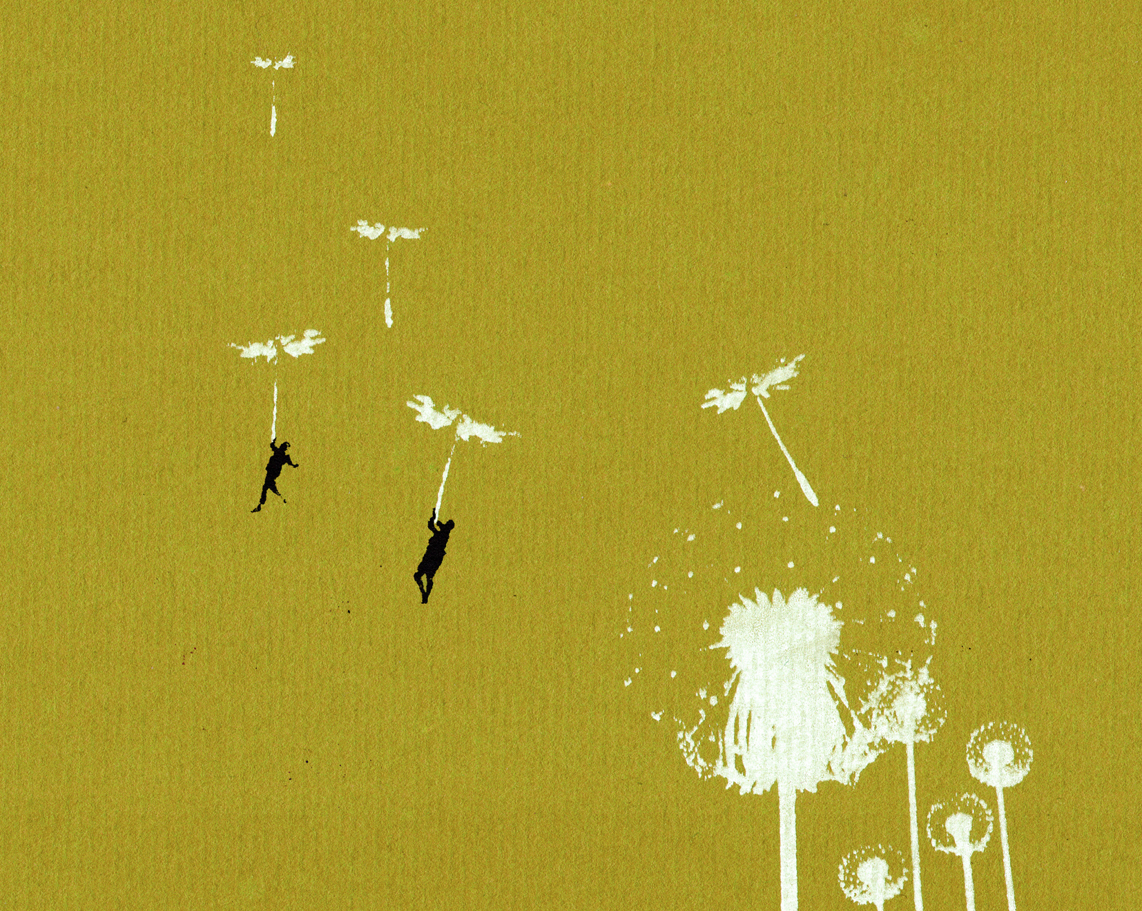 Dandelion Flight