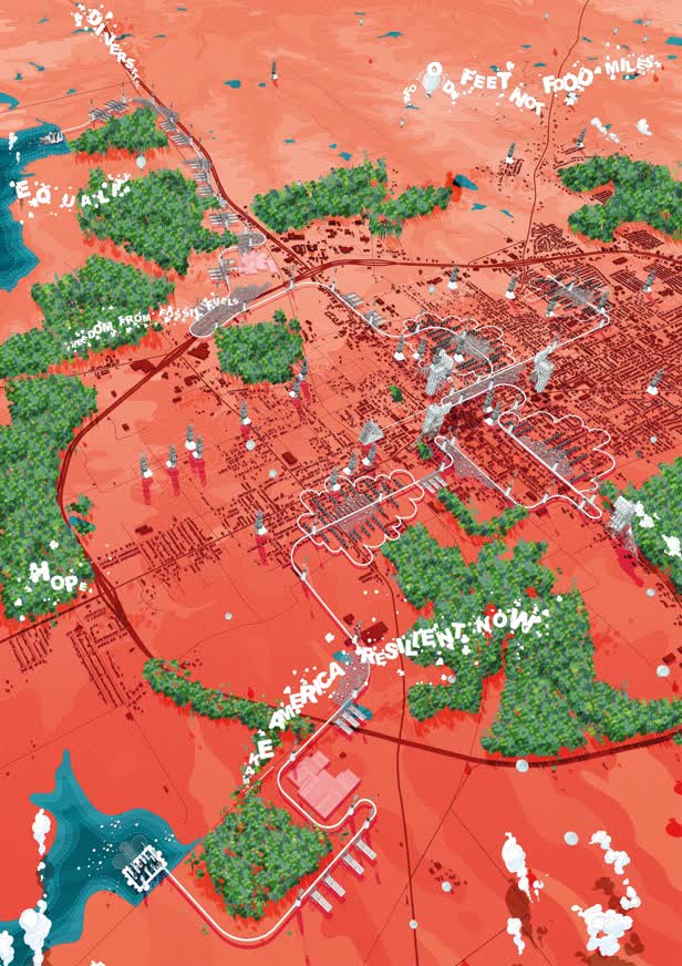 Masterplan of the Paris Texas