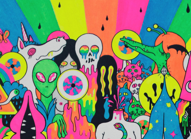 Oliver Hibert Psychedelic Japanese Pop Artists Debut Art Trippy images for you acid heads. oliver hibert psychedelic japanese