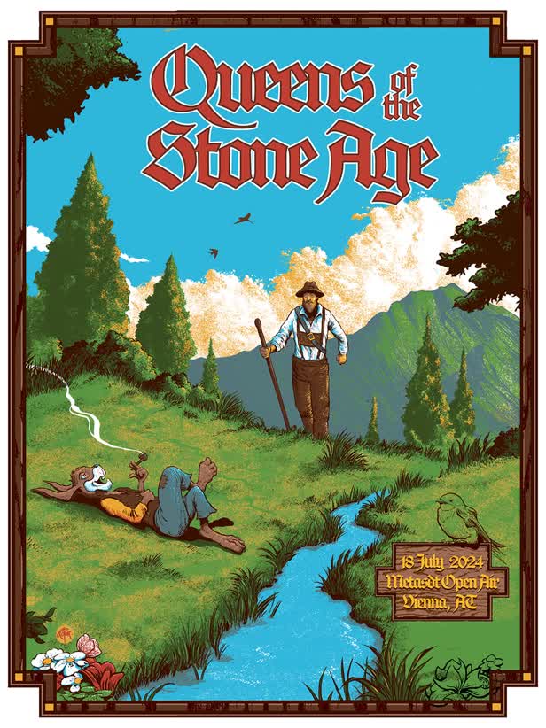 Vienna Concert poster / Queens of the Stone Age