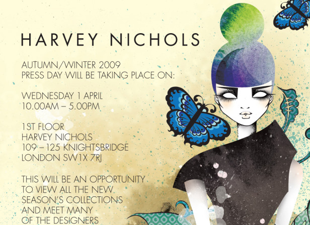 Harvey Nichols Press Day Invite