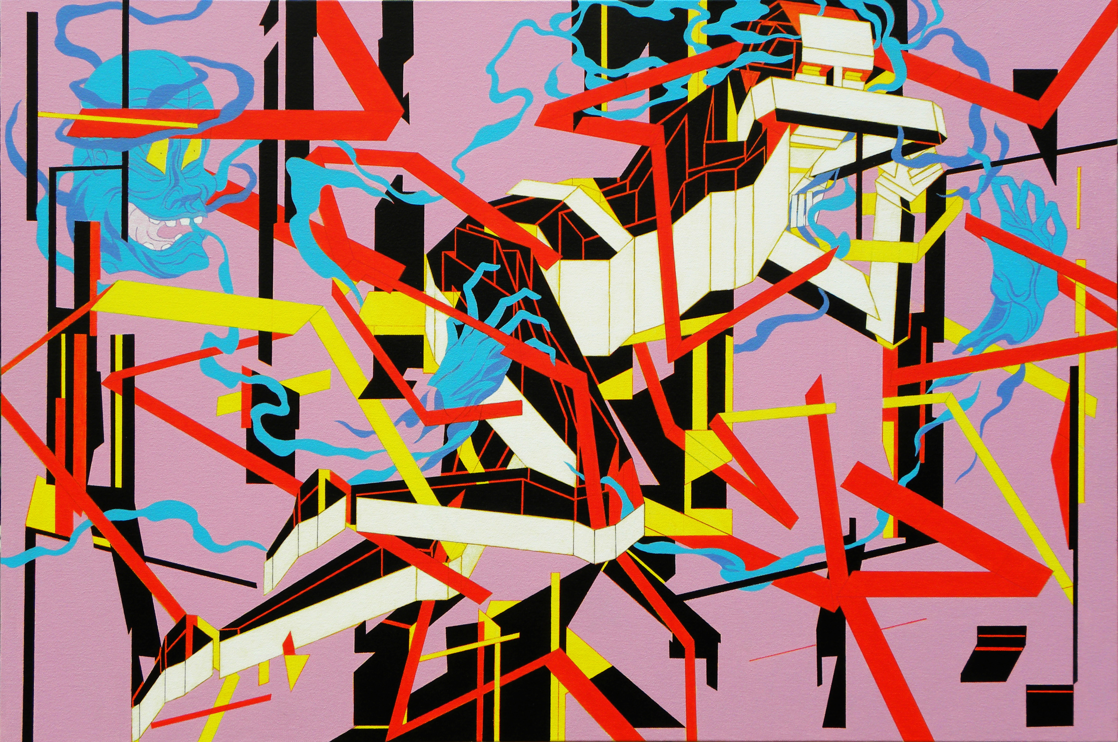Fight or Flight2 - acrylic on canvas - 91 x 61 cm.jpg