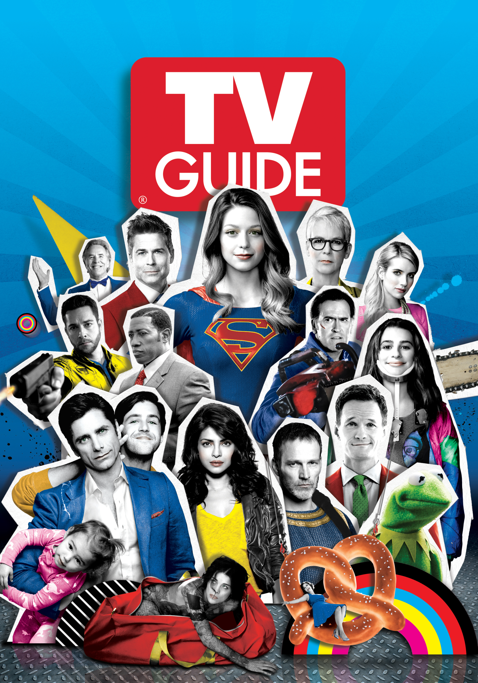 Fall Preview Super Girl TV Guide magazine USA