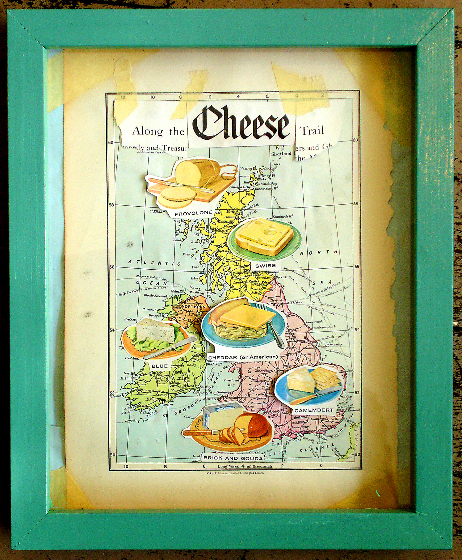 UK Cheese Map Peter Quinnell Projects Debut Art   736 Full Retina 