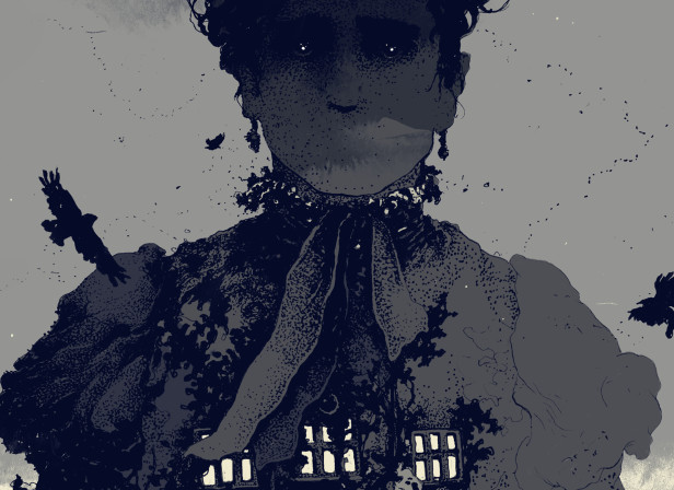 Simon Prades Woman in Black Centipede Press.jpg