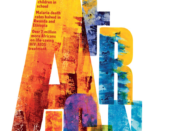 One Charity Poster African