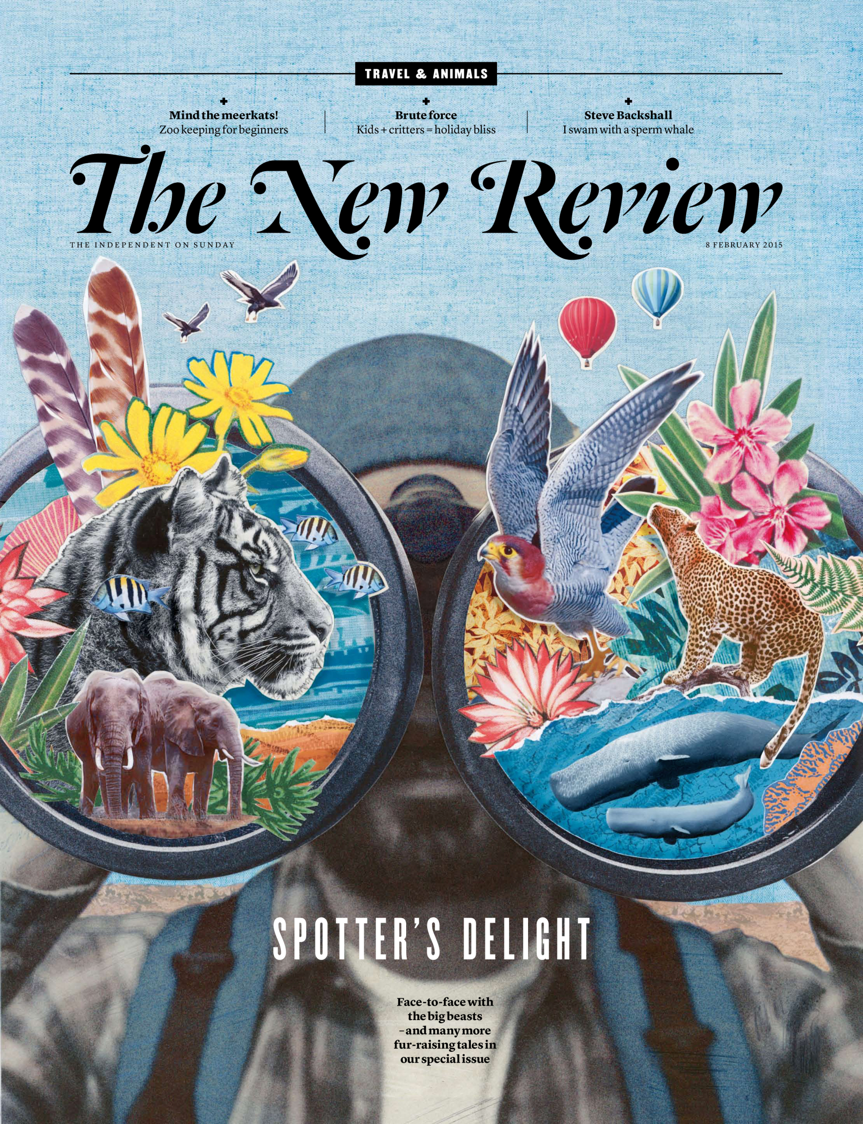 Spotters Delight Travel and Wildlife the New Review Cover Independent