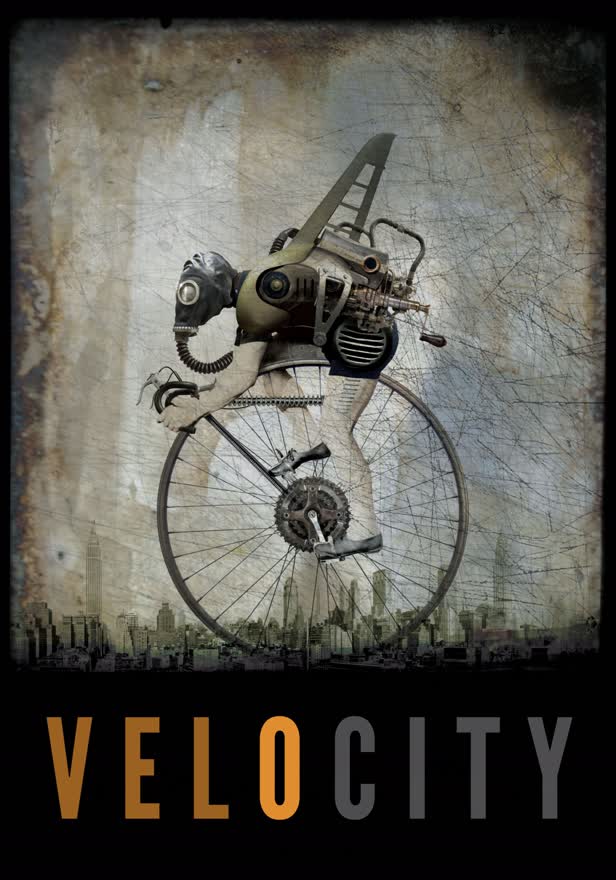 Steampunk Bicycle Poster