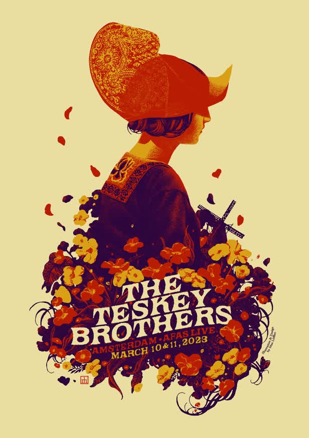 The Teskey Brothers Tour Poster