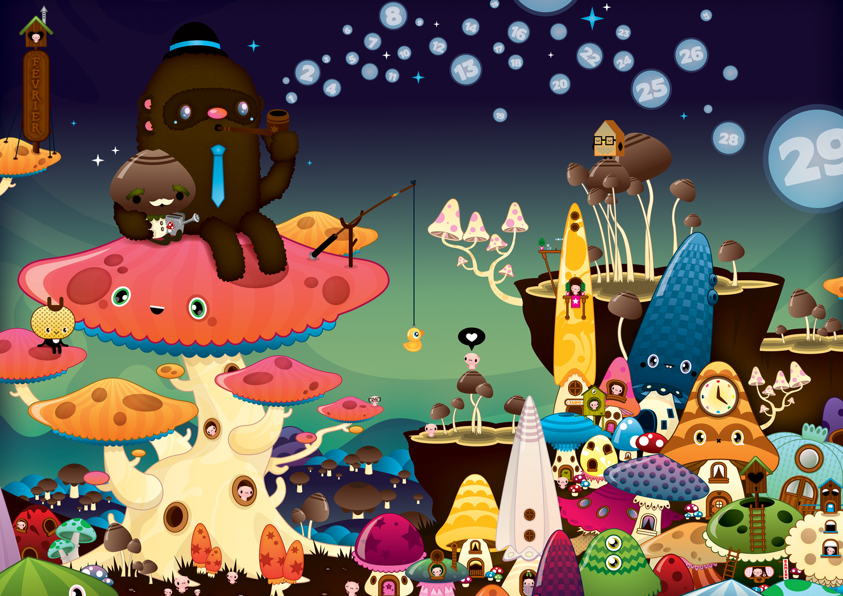 Mushroom Landscape