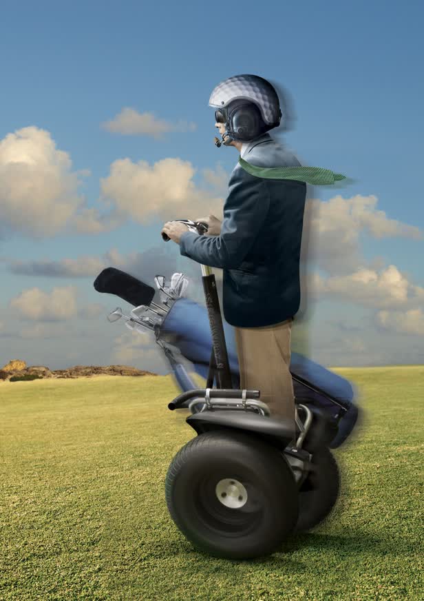 Segway in Golf Golf Digest