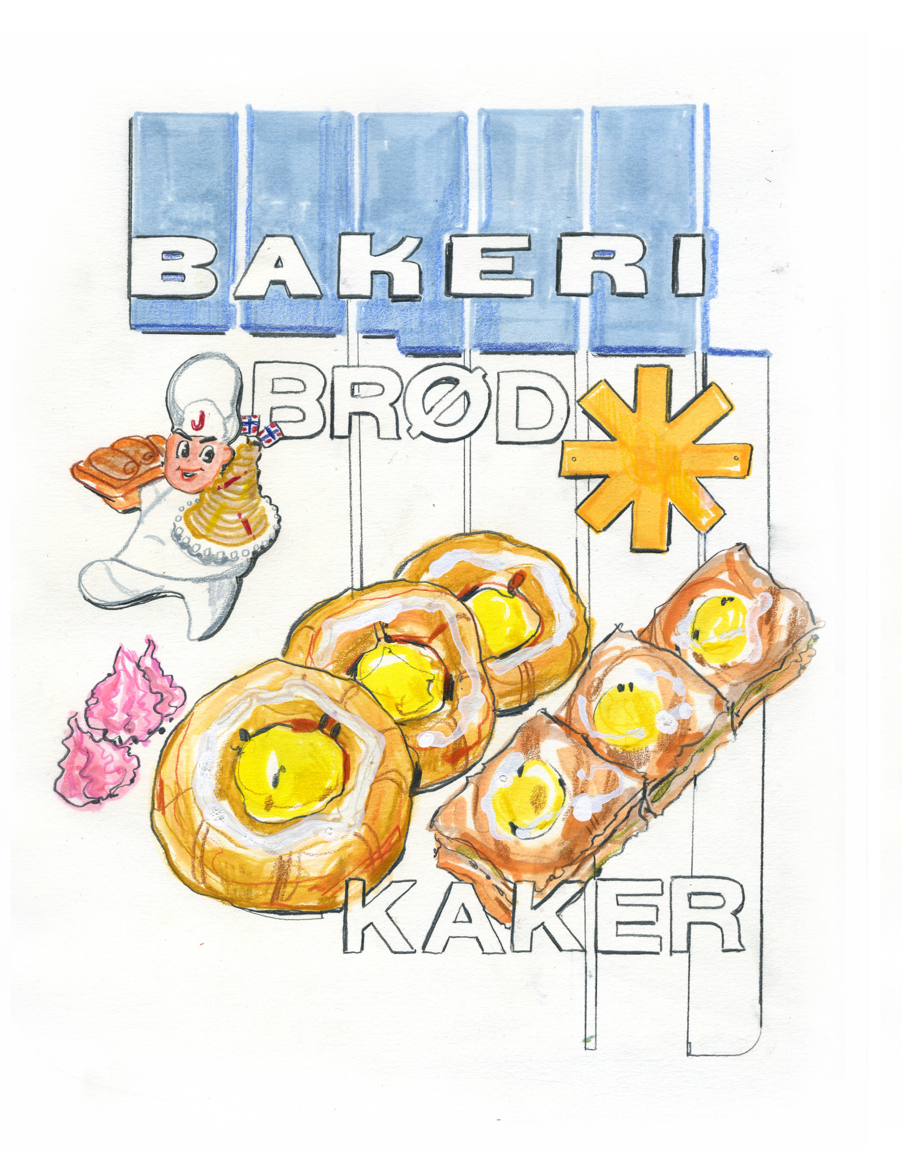 Norsk Bakeri Advert