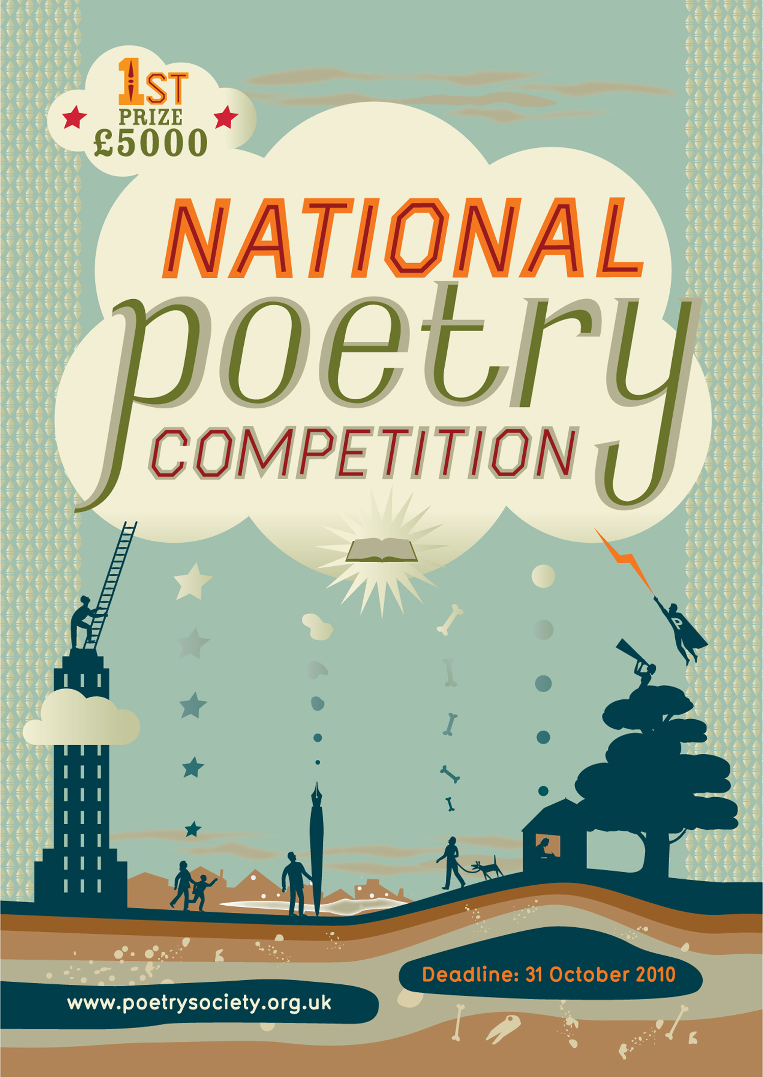 National Poetry Month 2024 Poster 2024 Tani Zsazsa