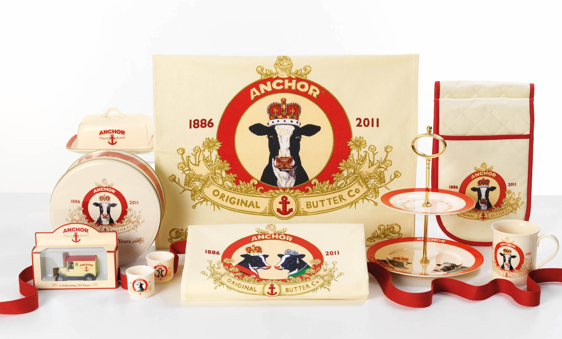 Anchor Merchandise Full Set (Crest Not The Cow)