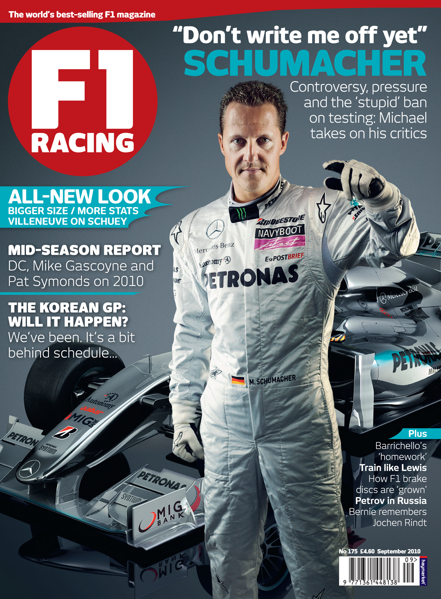 F1 Racing Magazine / Schumacher