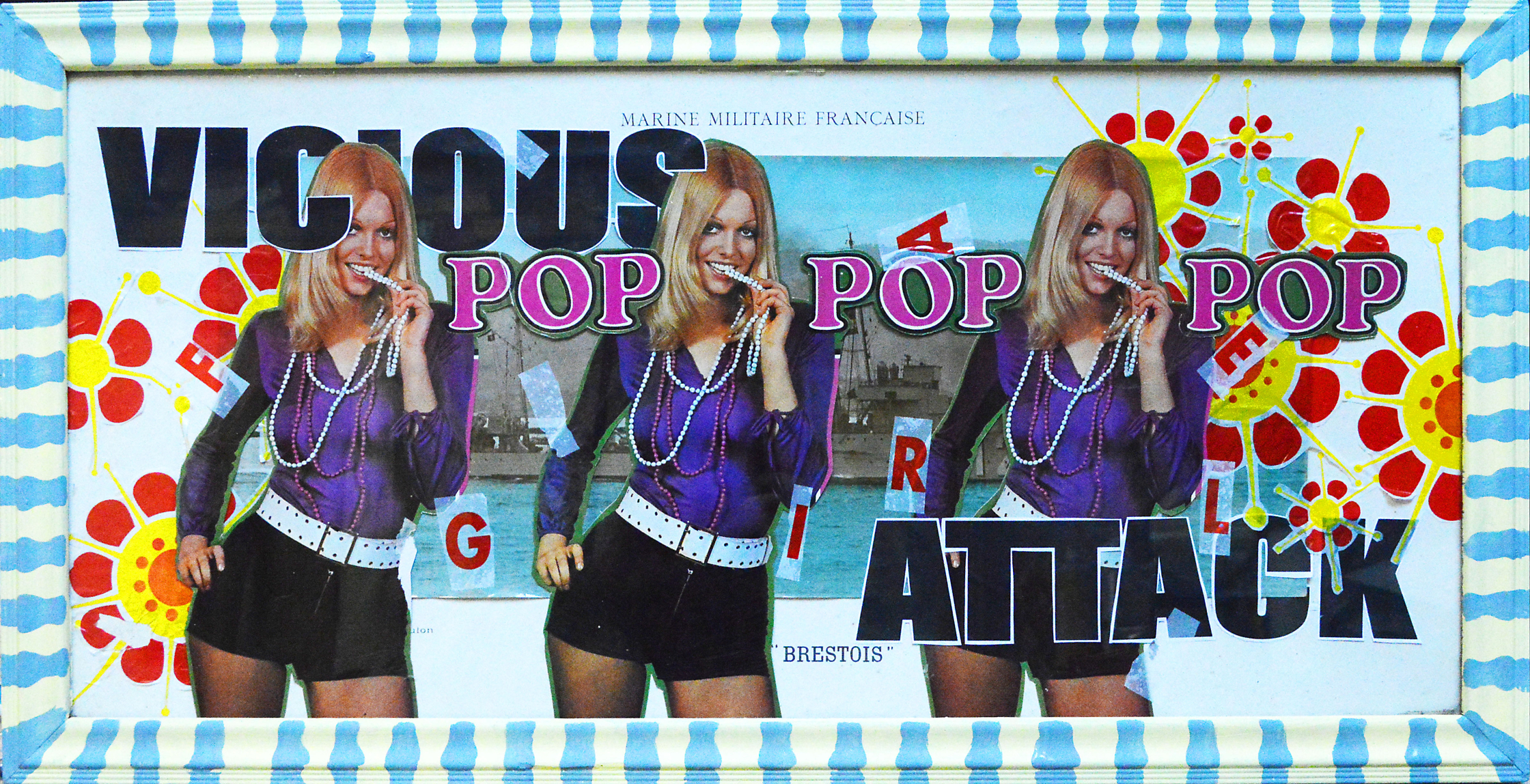 Vicious Cheesecake Pop Attack Collage