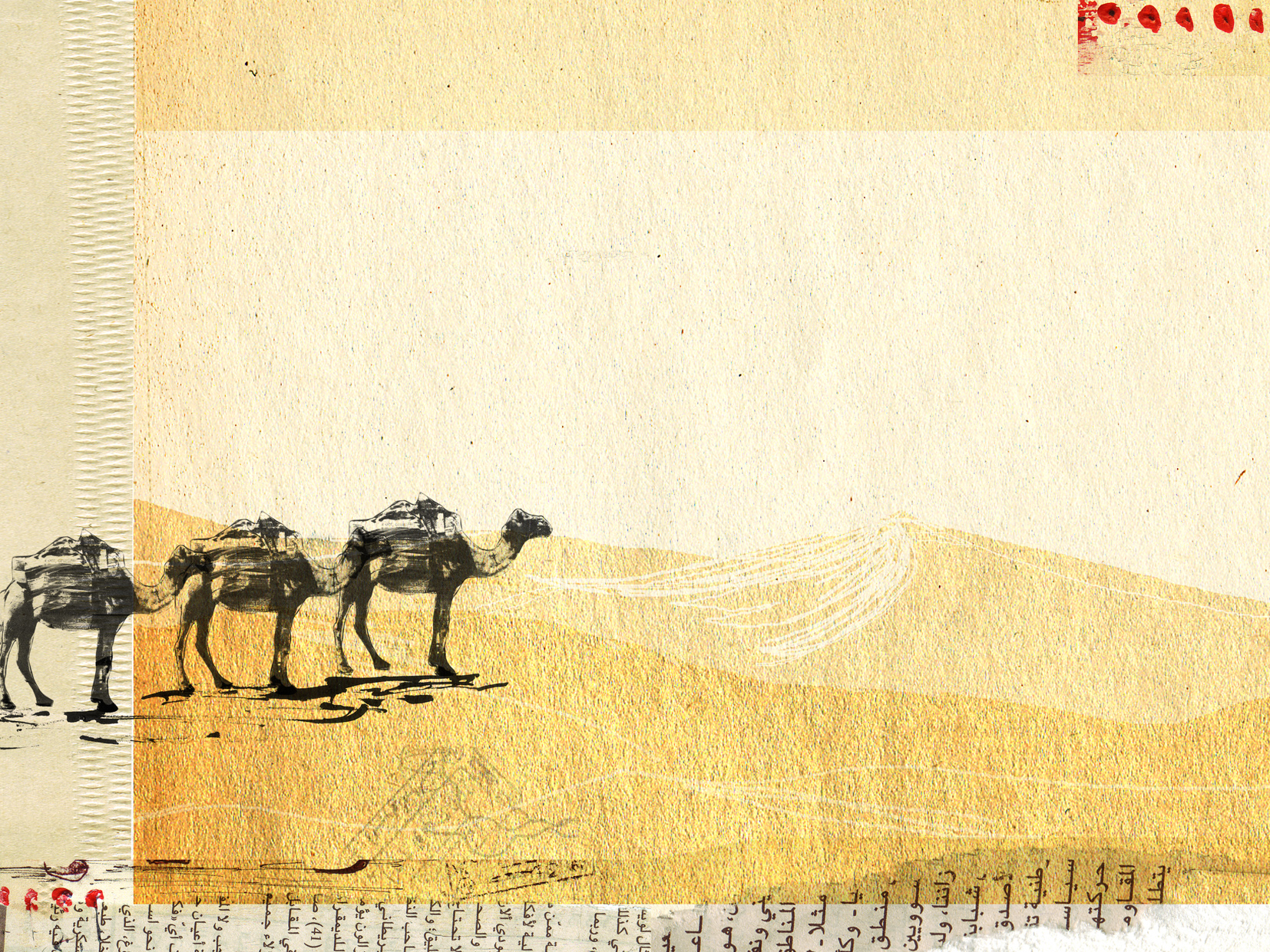 Camels of the Arabian Dessert