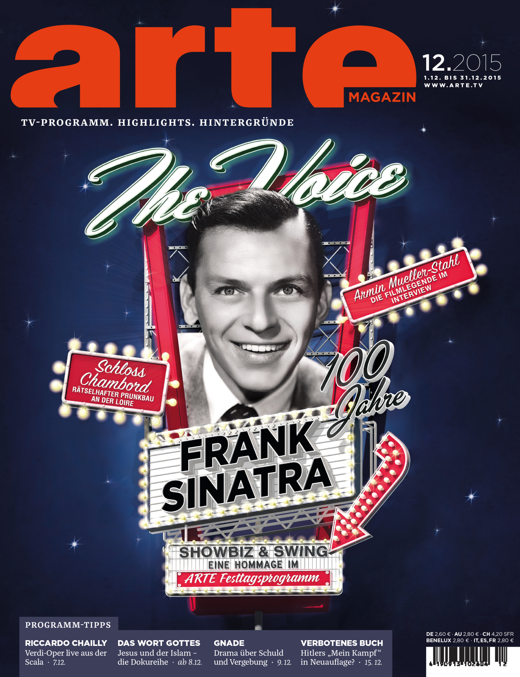 Frank Sinatra / Arte Magazine