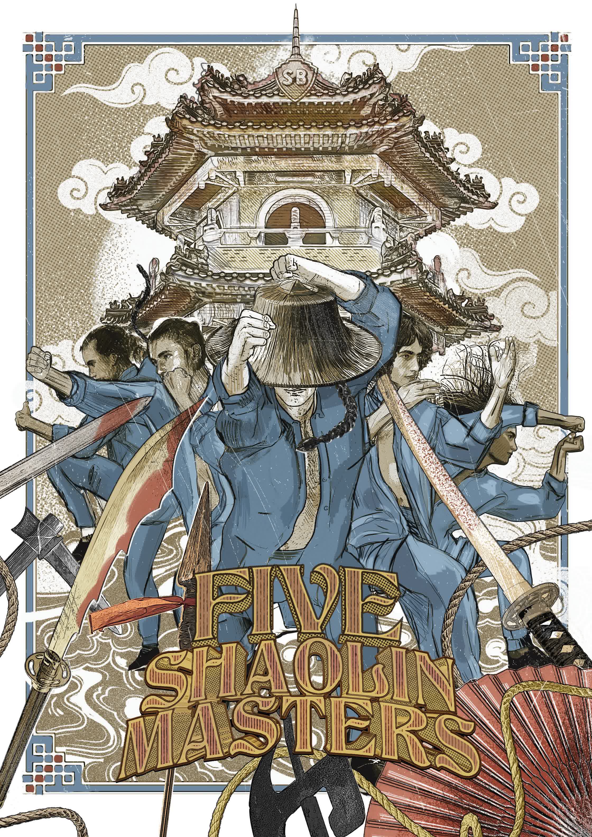 FIVE SHAOLIN MASTERS .jpg