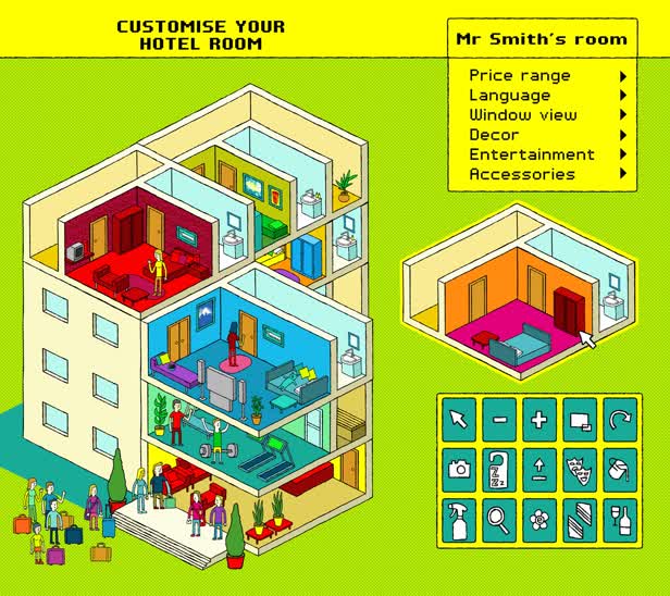 Customise Your Own Hotel Room