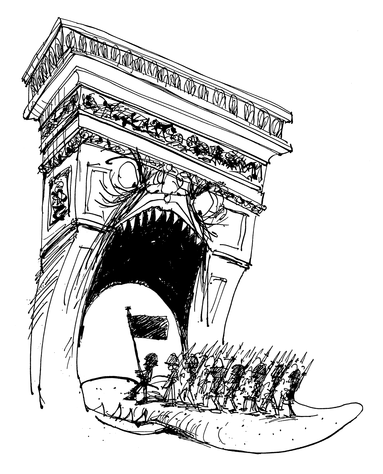 Triumphal Arch Anti War