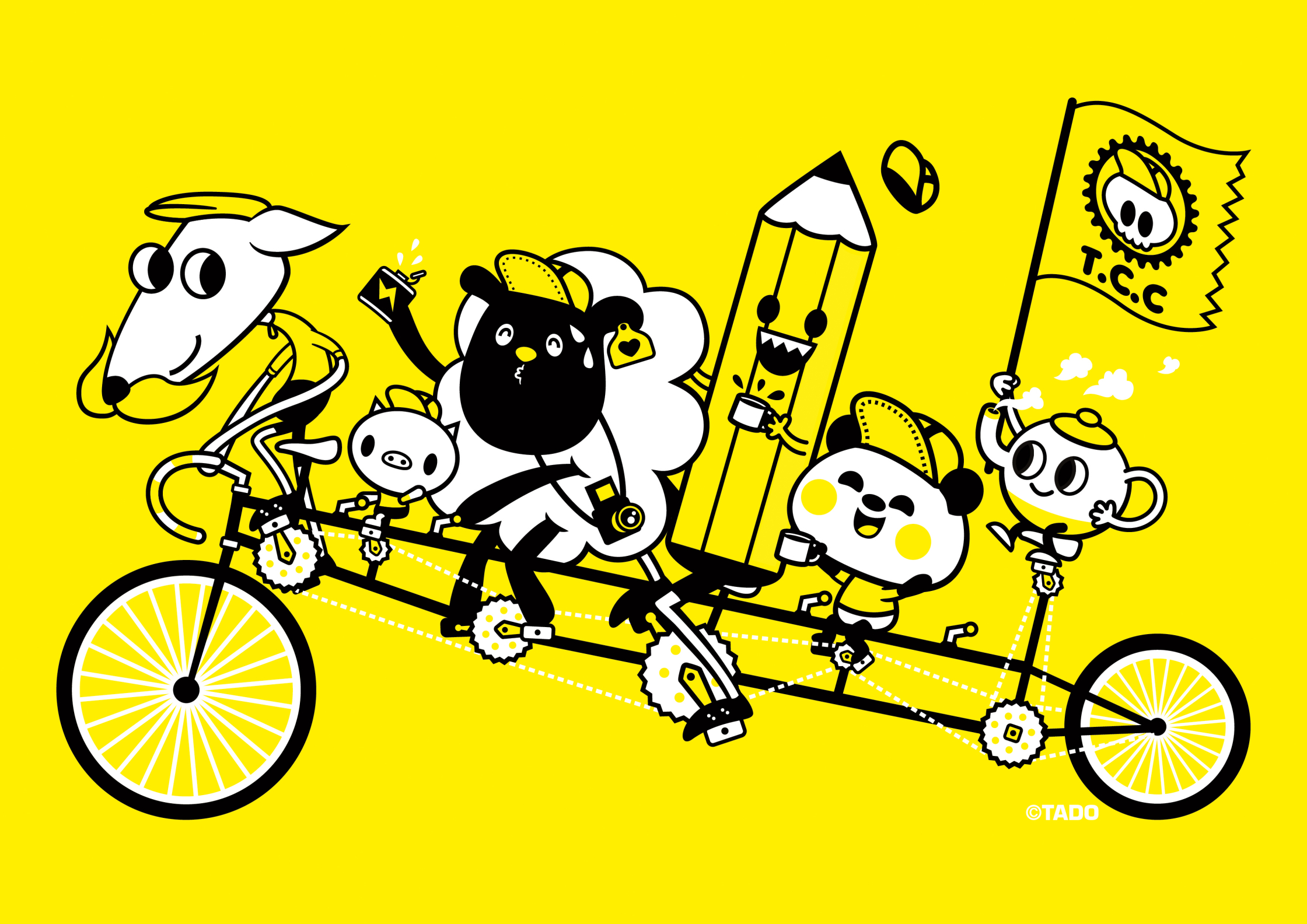 Here They Come / Yorkshire In Yellow
