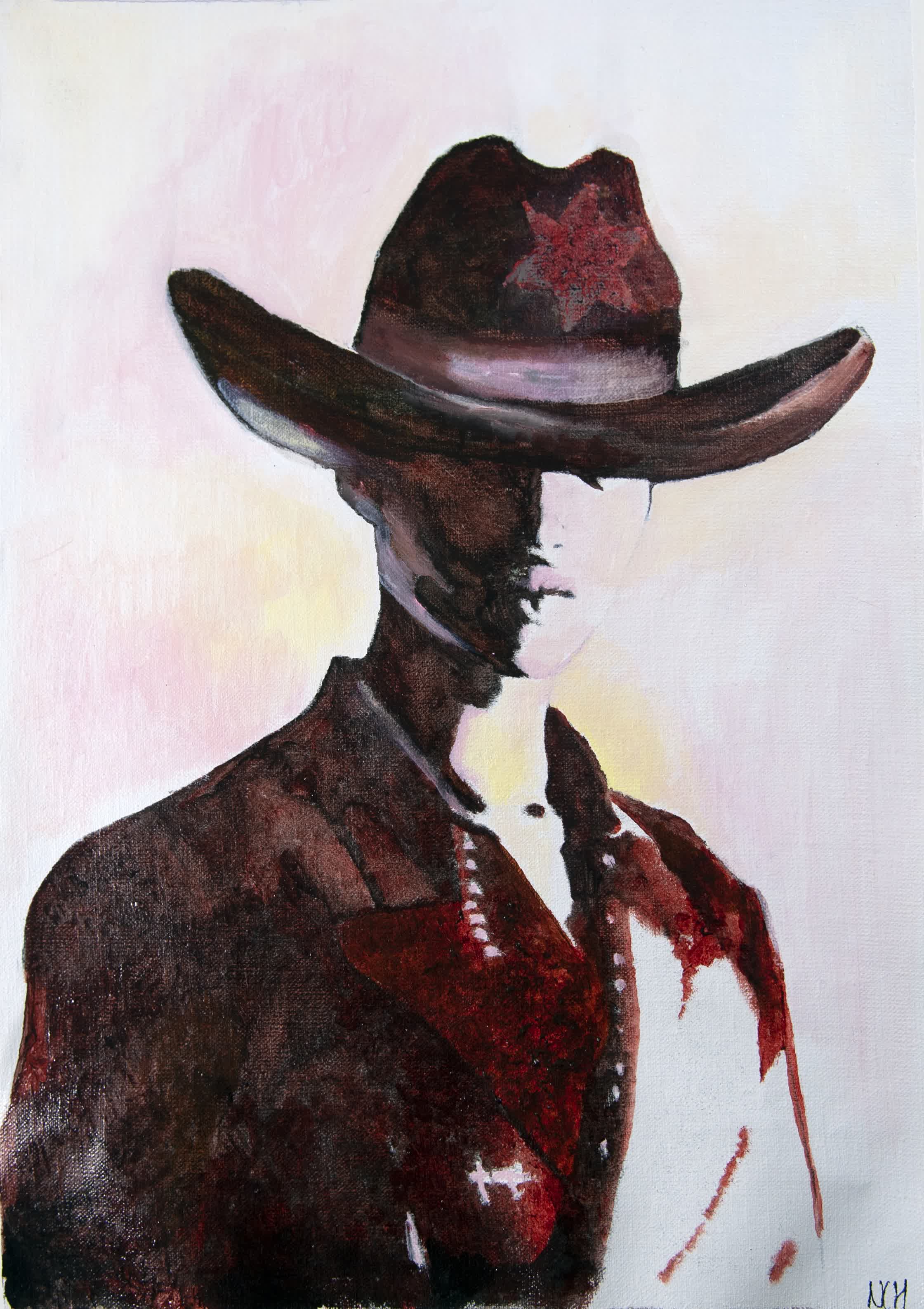 6.Maison_Margiela_couture_2022_Acrylic_ink_stitching_silk_canvas_Naja_Conrad-Hansen_cowgirl.jpg
