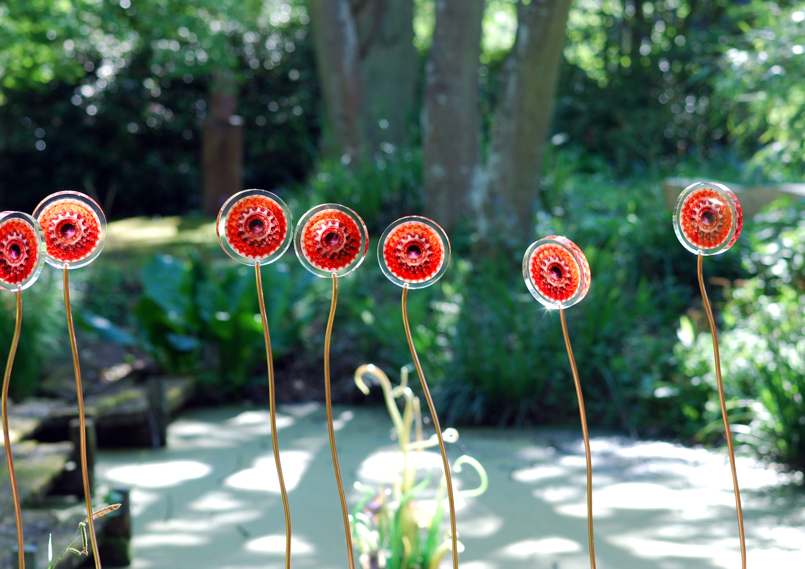 Resin Flowers Hannah Peschar Sculpture Garden