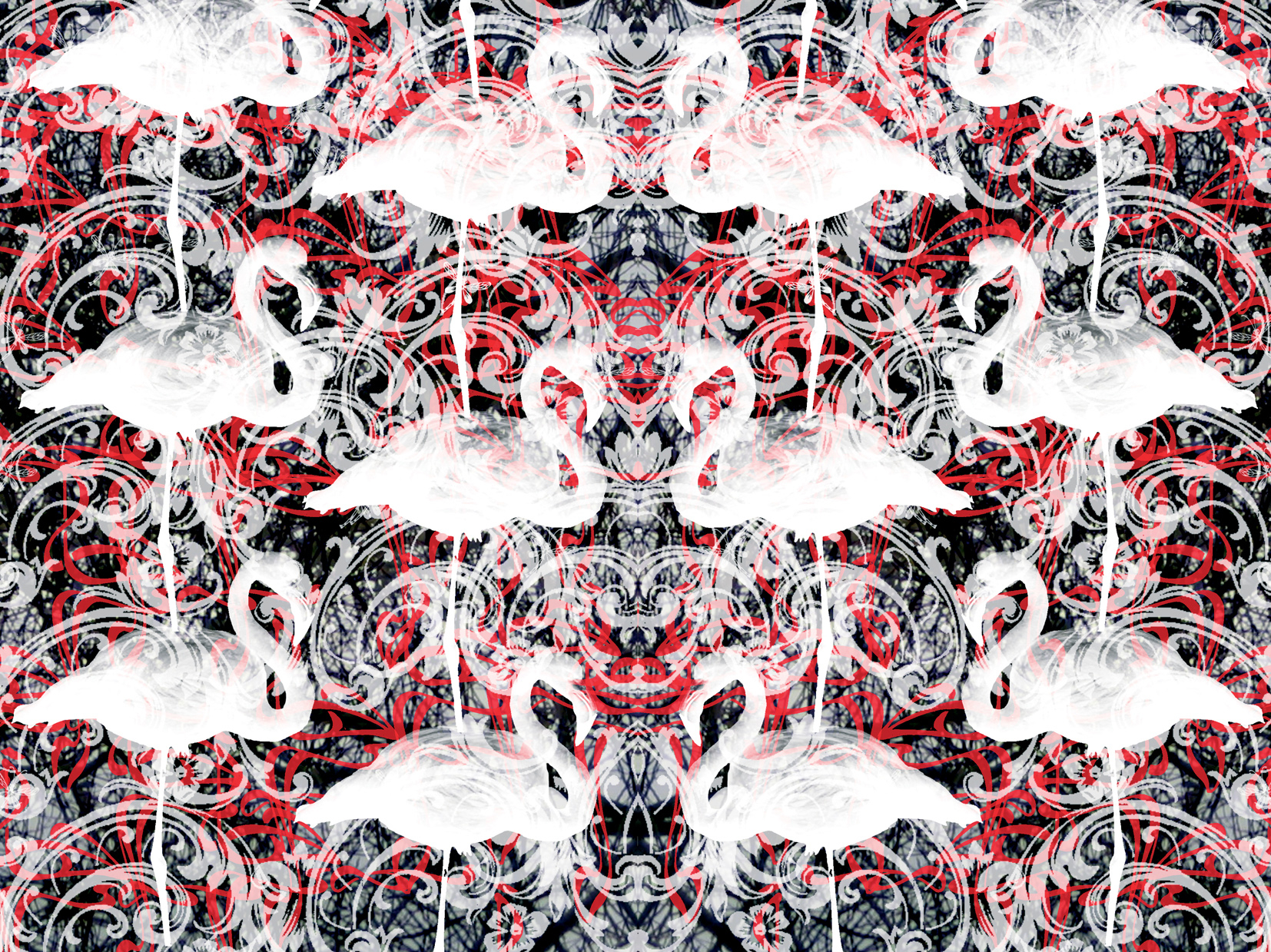 Carpet Design Flamingo