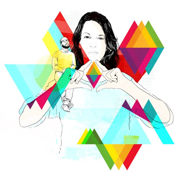 Business podcast illustration.