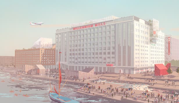 Waterfront Conceptual Competition Entry / Hawkins\Brown