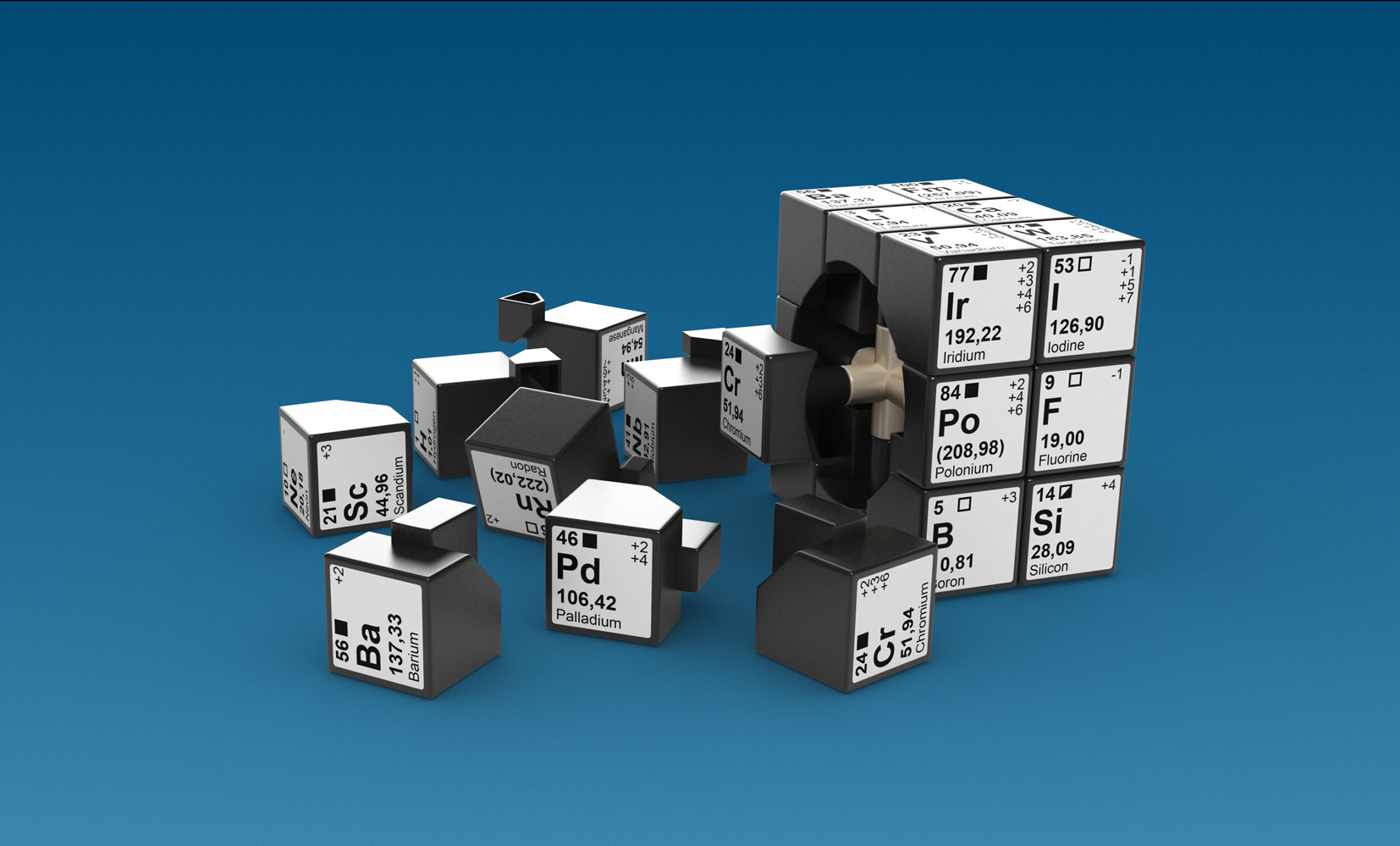 Elements Cube