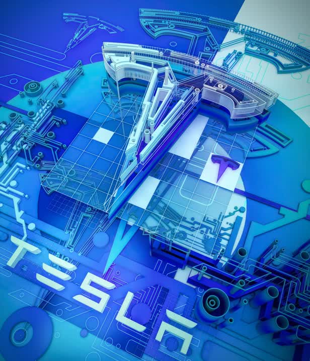 Blueprint EV Tesla