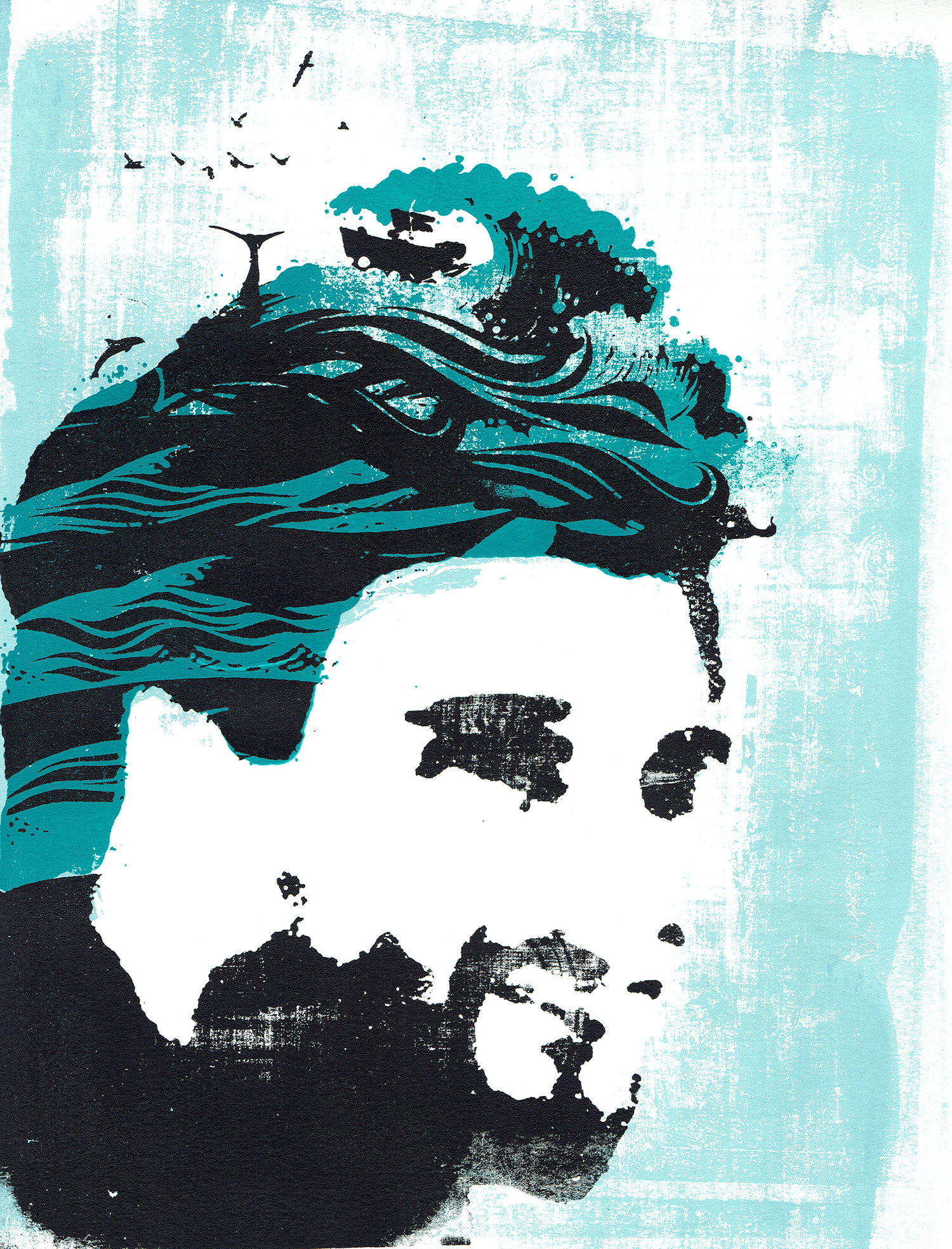 dreaming_of_the_sea_waves_boat_hair_screenprint_katie_edwards_illustration_art.jpg