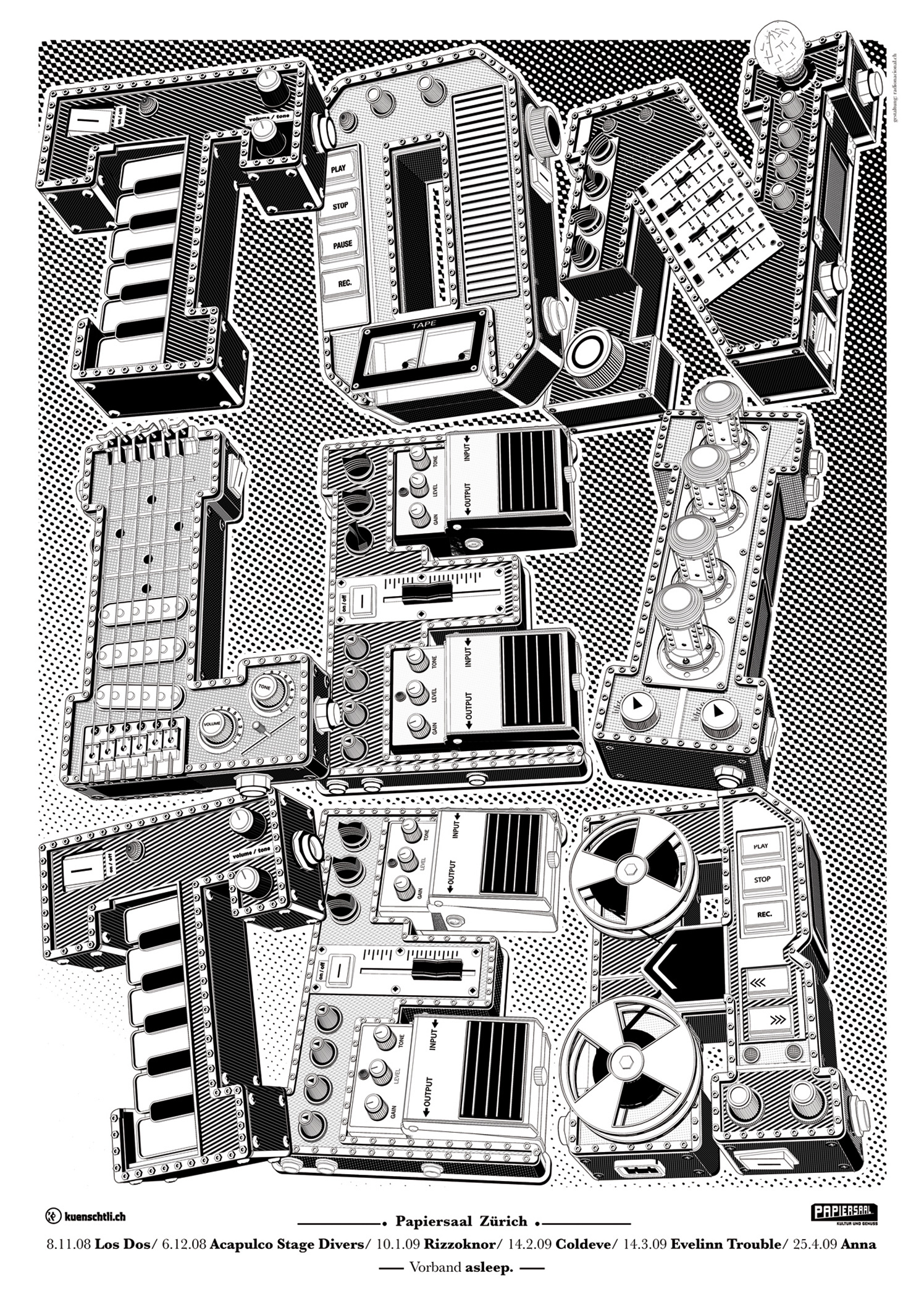 Tonleiter Music Poster Switzerland