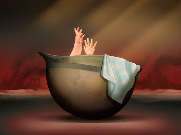 Gaza Orphans / Al Majalla