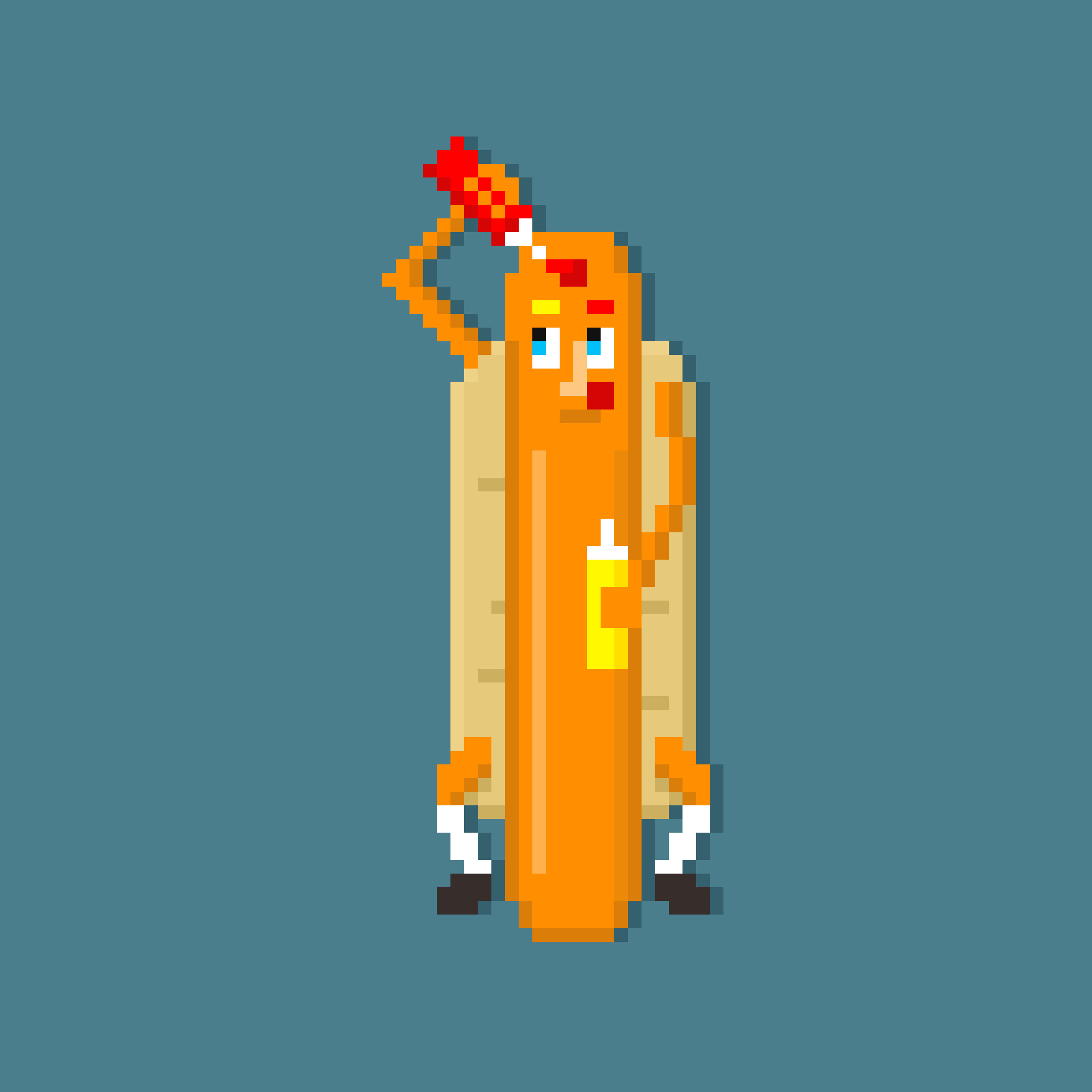 Self Ketchuping Hot Dog