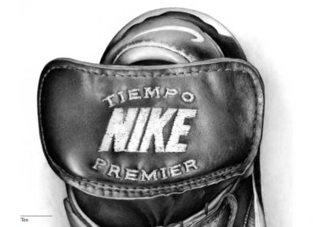 Nike Tiempo Premier Football Boot Detail