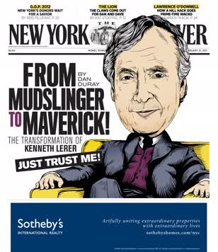 From Mudslinger To Maverick! / The New York Observer