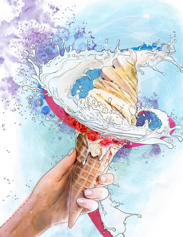 Ice cream / Personal work