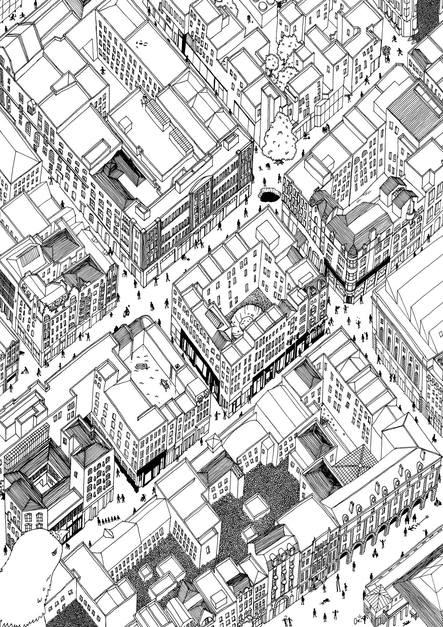 Map of Covent Garden / Christopher Raeburn