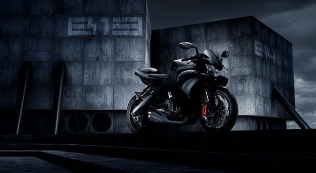 Black Motorcycle